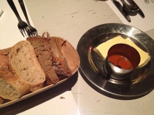 Cover: Bread, butter and homemade chilisauce