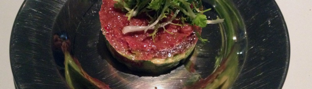 Beef tartar with avocado
